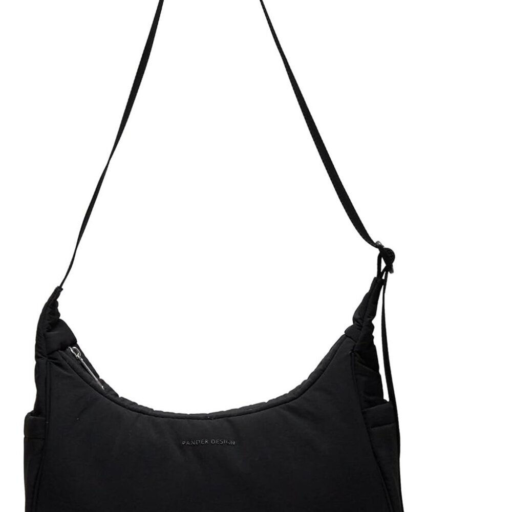 Chic Water-Repellent Nylon Crescent Crossbody Sling Bag for Everyday Adventures